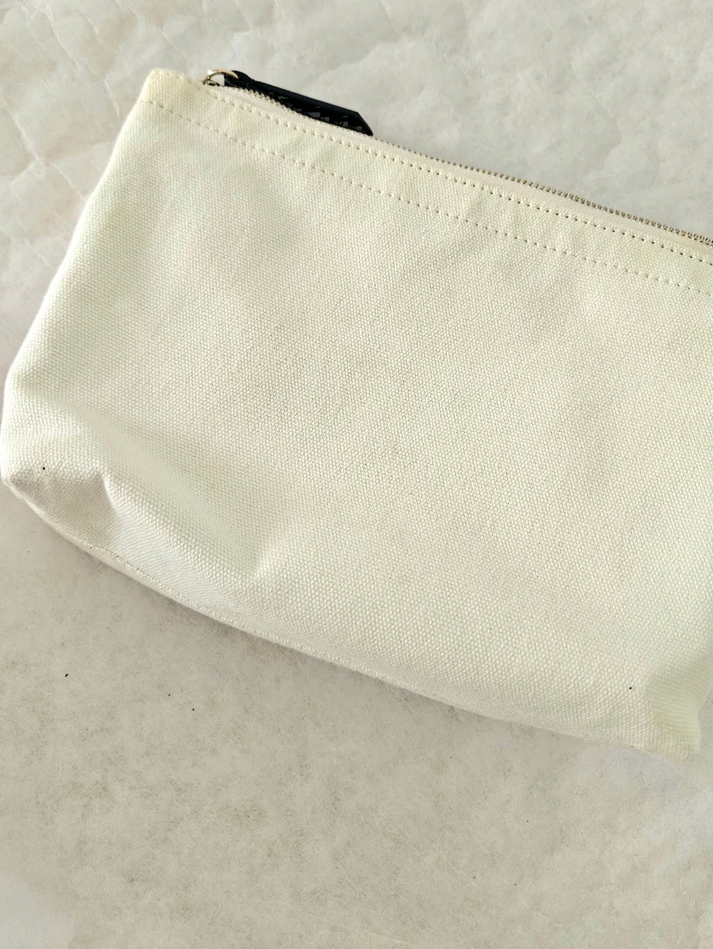 Draper James What Would Dolly Do Canvas Pouch Make-up Bag